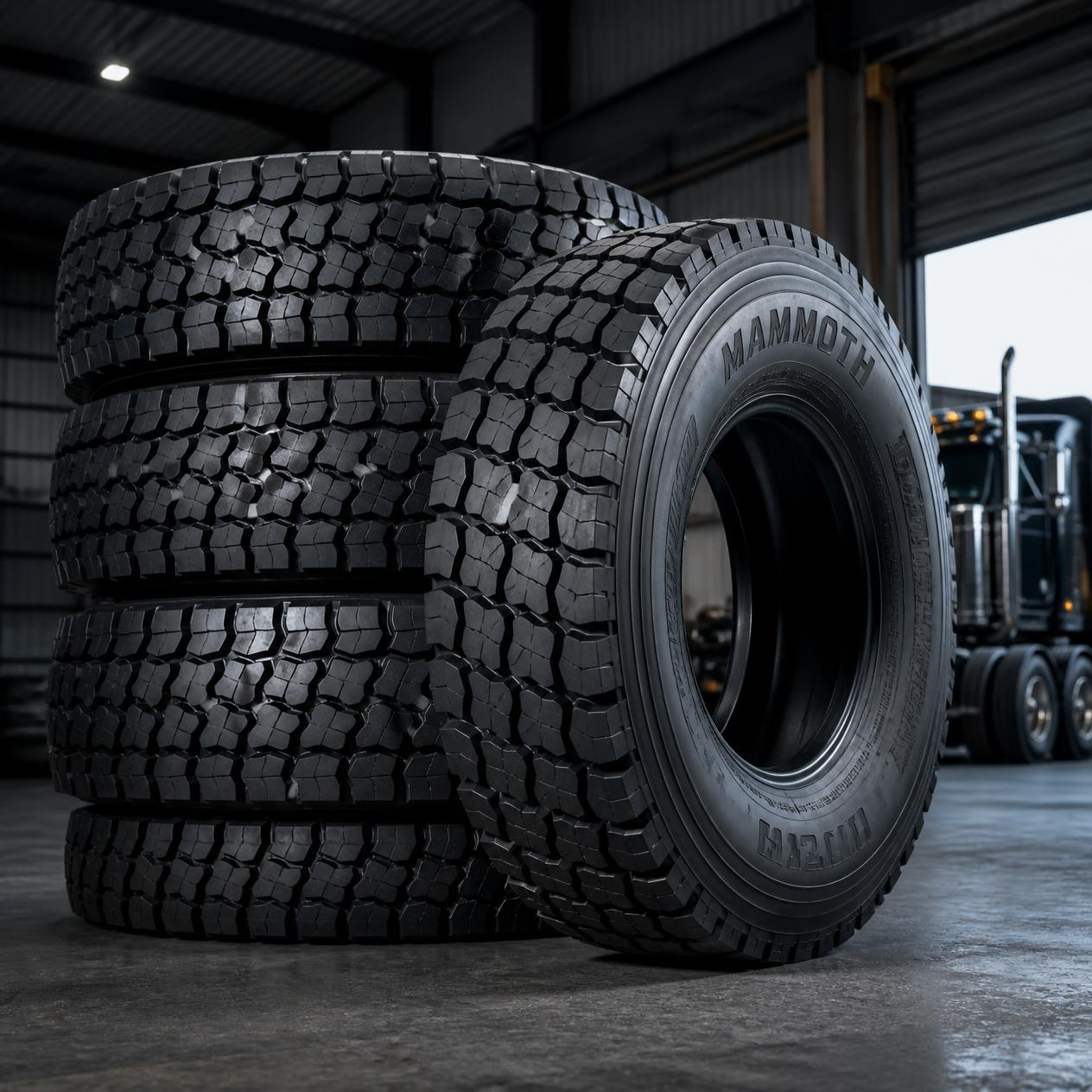Commercial truck tires